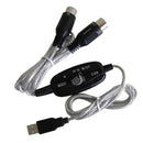 USB To MIDI Cable For Music Keyboard Adapter Converter, Black Extension Cable