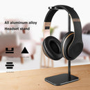 Metal Gaming Headphones Holder Support Headset Desk Display Stand (Black)