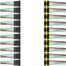 6 Pin Way Car Waterproof Electrical Connector Plug with Wire AWG 5 Pairs