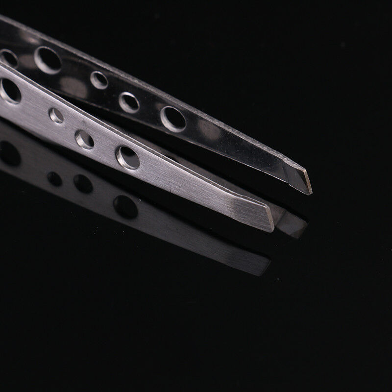 2pcs precision eyebrow tweezers of out ultra fine point stainless steel twee Gw
