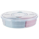 Double-Layer Snack Candy Storage Box with Lid Christmas Gift Wedding Party