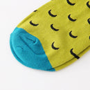 5 Pair Women Cotton Socks Creative Cartoon Autumn Winter Mid-calf Stockings