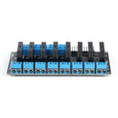 8 Way Solid State Relay Module Board Low Level Trigger 5V DC Output w/Fuse
