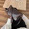 Crocodile Leather Women Handbags Shoulder Ladies Totes Bags (Chain Coffee)