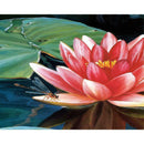 5D DIY Full Drill Diamond Painting Lotus Cross Stitch Embroidery Mosaic Kit