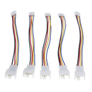 2Pcs Universal small 4 Pin to 3pin 4pin fan PWM connector extension cable OZ