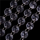5 Acrylic Crystal Clear Bead Garland Chandelier Hanging Wedding Supplies de TE