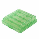 Pack of 9 PCS AA / AAA Battery Storage Hard Case Box -Green