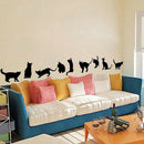 Cats Wall Stickers Art Decals Mural Decor Home Room DIY Decoration