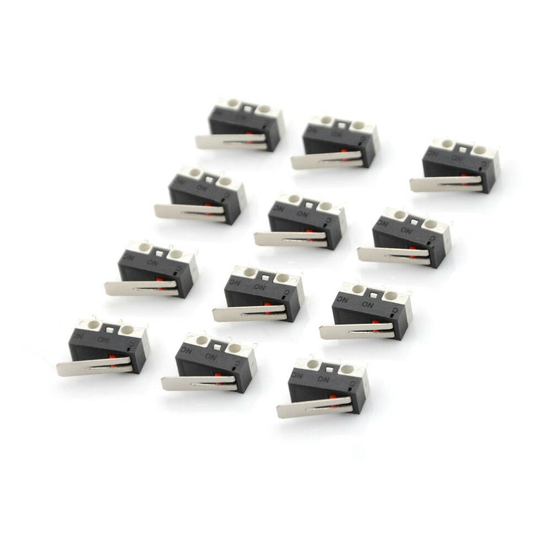10x 2A 125V Micro Limit Switch Lever Roller Arm Actuator Snap Action Switches Gw