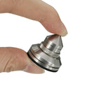4x Stainless Steel Speaker Spike & Pad Base Amplifier Isolation Cone Stand Feet