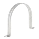 2x Rustproof Stainless Steel Pipe Saddle Clamp Fixing - 120mm/4.72inch