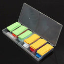 280x PVC Heat Shrinkable Tubes for Li-ion 18650 Battery 8 Colors Wrap Kit