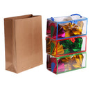 Portable Paper Bag Flower Boxes Appearing Illusion Magic Trick Conjuring for