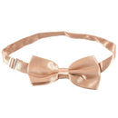 Fashion Novelty Classic Mens Adjustable Oking Wedding Tie Bowtie Champagne