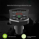 Car Wireless Bluetooth 5.0 FM Transmitter Dual USB 3.1A MP3 Handsfree A3H4