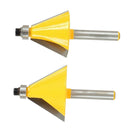 30 Degree & 22.5 Degree Chamfer Edge Forming Router Bit - 1/4" Shank  Router Bit