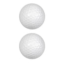 2 Pieces Sports Floating Golf Balls White Indoor Outdoor Practice Training Aids