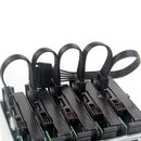 Hard Drive HDD SSD Power Adapter Cable 15pin SATA 1 Male To 5 Female Splitter