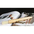 Coffee Grinder Cleaning Brush Heavy Wood Handle/Natural Bristle Home Barista