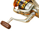 Yumoshi 12BB EF1000 Metal Rocker Fishing Reel Feeder Spinning Fishing Reel N9Z5