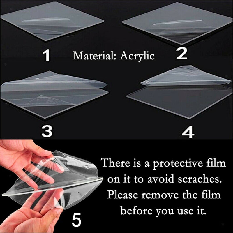 1 Set Black Acrylic Display Risers, Jewelry Display Riser Shelf Showcase