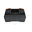 Viboton I8 Plus Three colors Backlit English Keyboard Mini Wireless Keyboar
