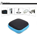 80*80*30mm Square EVA Case Headphone Bluetooth Earphone Cable Storage Box