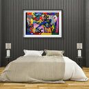 75 X 50cm 1000 Pieces Paper Jigsaw Puzzles Abstract Pattern Assembling Toys