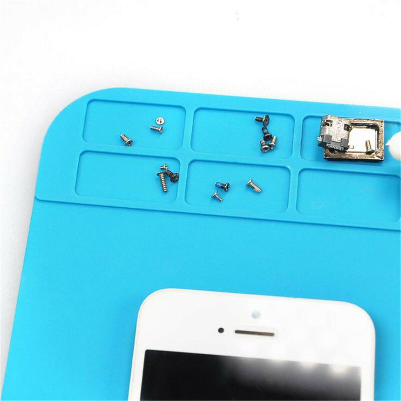 Heat Insulation Silicone Pad Soldering Working Repair Solder Maintenance Mats