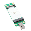 Mini PCIe WWAN to USB Connector Board with SIM Card Slot for 3G/4G Module