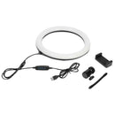 LED Ring Light, Dimmable Adjustable 3 Lights Color 10 Inch Temperature