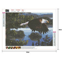 5D DIY Full Drill Diamond Painting Eagle Cross Stitch Embroidery (C1184)