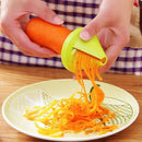 Kitchen Gadget Funnel Vegetable Radish Cutter Shred Spiral Device H1G4