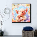 5D DIY Full Drill Diamond Painting Pig Cross Stitch Embroidery Mosaic Kit