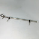 Marine Grade Removable 14" Flag Pole Staff For 7/8" - 1" Rail Tube Boat RV