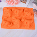 silicone chocolate mold dinosaur ice cube tray craft fun baking cake FT BX