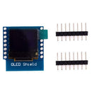 0.66 inch 64x48 IIC/I2C OLED Display Module for WEMOS D1 MINI LCD Screen A
