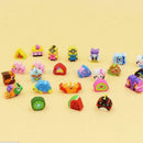 50pcs Kids Creative Stationery  Mini Personality Rubber Cartoon Number erasers