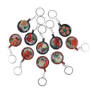 Chinese Food Bowl Mini bag pendant Creative Simulation Rice Food Key Chains FT
