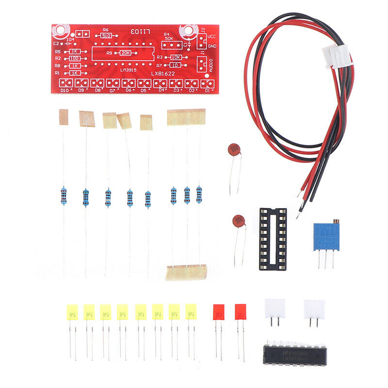 Level Indicating Audio Sound Spectrum Analyzer Level Indicator Electoronics  Hn