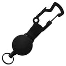 Elastic Wire Rope with Carabiner Outdoor Camp Burglar Telescopic Keychain A