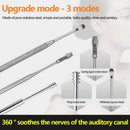 7pcs Double-ended Earpick Ear Wax Curette Remover Ear Cleaner Spoon Spiral Ea@