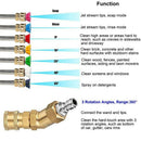 Pressure Washer Accessories Kit,7 Power Washer Spray Nozzle Tips, 360 Degre