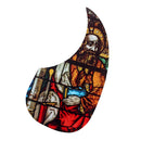 2 Pack PVC Folk Acoustic Guitar Pickguard Scratch Plate Accessories 180mm