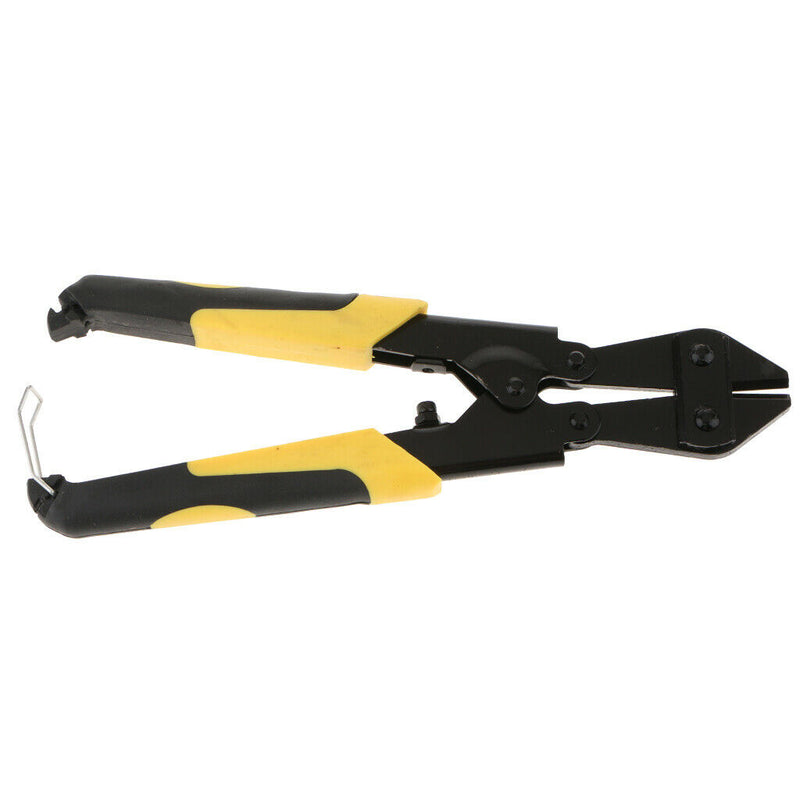 8" Heavy Duty Mini  Cutter Steel Wire Rebar Cutting Tool W/ Soft Grip