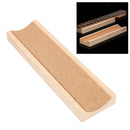Solid Wood Long Neck Rest Protective Luthier Tool for Guitar String Repair
