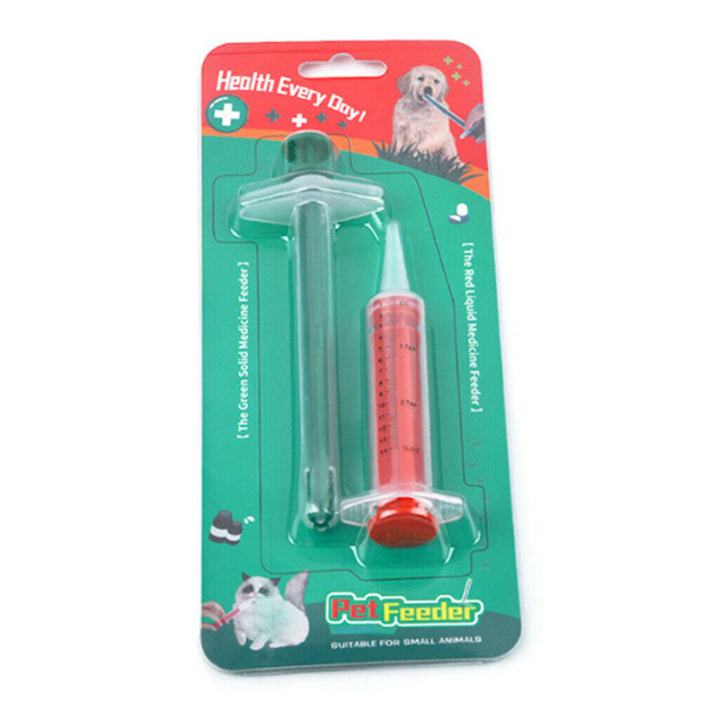 2 Pcs Pet Medicine Feeder - Pet Pill Poppers Handy Durable Pet Pill Dispenser