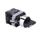 10A ON/OFF/ON Rotary 3 Position 2NO Maintained Toggle Selector Switch XB2-BD33C