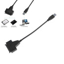 USB 3.0 To SATA 2.5" HDD SSD Adapter Converter Cable For Phone Tablet PC UASP